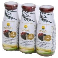 ราคา The Best!! ดอยคำ น้ำข้าวกล้องหอมนิลงอก ผสมธัญพืช 250มล. x 3 ขวด Doi Kham, germinated brown rice, black rice, mixed cere (5164909207)