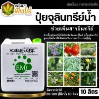 ราคา อีเอ็ม EM 10ลิตร หัวเชื้อจุลินทรีย์ที่มีประสิทธิภาพ (25264456584)