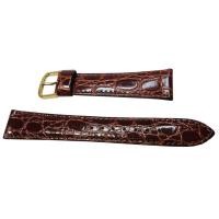 ราคา นาฬิกาข้อมือ SEIKO สายนาฬิกา 17 มม. DE78 หนังวัวลายจระเข้ สีน้ำตาล ผู้ชาย (57001222782)