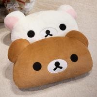 ราคา 55 ซม.น่ารัก Rilakkuma เบาะนุ่มปุยหมีหนาโยนหมอนสําหรับ Sleeping อ่านการเล่นเกม (51205584247)