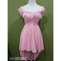 ราคา usedเดรสออกงานสีชมพูชุดราตรีมือสอง (7248282000)