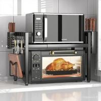 ราคา ห้องครัวชั้นวางไมโครเวฟเคาน์เตอร์มัลติฟังก์ชั่จัดเก็บปรับเตาอบหม้อหุงข้าววงเล็บพิเศษชั้นเก็บ (41277597338)