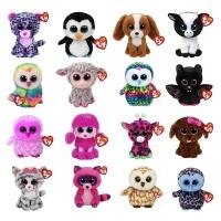 ราคา 15cm Ty Beanie Plush Animal Doll Unicorn Leopard Owl Giraffe Soft Tiger Cat Dog Penguin Bat Kawaii Kids Toys Children's (41202369035)