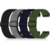ราคา 4 Pack 22mm Elastic Bands Compatible with Garmin Venu 3/2, Vivoactive 4 (45mm), Garmin Forerunner 570 (47mm)/255/265/945, Amazfit GTR 4/3/2, Smartwatch Band for Amazfit Bip 6/5, Amazfit Balance (44852