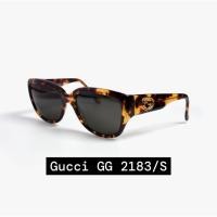 ราคา Gucci GG2183/S แว่นกันแดดของแท้ มือสอง สภาพดีมาก (26787007592)