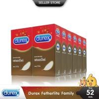 ราคา Durex Fetherlite ถุงยางอนามัย บางพิเศษ ผิวเรียบ ขนาด 52.5 มม. บรรจุ 1 กล่อง (144 ชิ้น) (1210407948)