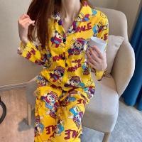 ราคา (พร้อมส่ง)ชุดนอนคอตตอน อาราเล่ งานฟรีไซส์ S,M,L,XL (10303263320)