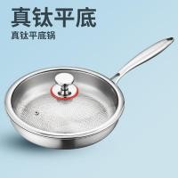 ราคา เยอรมัน High-End Titanium กระทะครัวเรือนไม่เคลือบสเต็กไทเทเนียมกระทะ Titanium Alloy Non-Stick กระทะเตาแก๊สกระทะไทเทเนียม VP (25097756369)