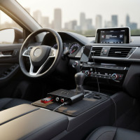 ราคา ตัวรับสัญญาณเสียงบลูทูธ 5.0 ไร้สายพร้อมแจ็ค RCA 3.5 มม. สําหรับลําโพงรถยนต์ (40072348155)