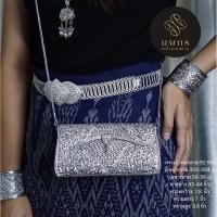 ราคา กระเป๋าคลัช พร้อมสายสะพาย เงินแท้ 92.5% ( ส่งภายใน 3-7 วัน ) (56355680552)