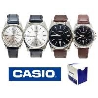 ราคา นาฬิกาข้อมือcasio สายหนังสีน้ำตาล/ดำ มีวันที่ นาฬิกาcasioผู้หญิงและผู้ชาย นาฬิกาคู่รัก คาสิโอ้สายหนัง RC640 (20073804788)