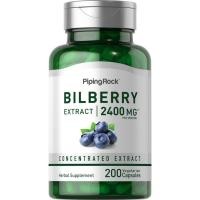 ราคา Bilberry Extract 2,400 mg. (200แคปซูล) บำรุงสายตา (25455813284)