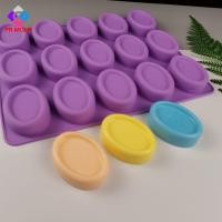 ราคา แม่พิมพ์สบู่ พิมพ์ซิลิโคนสำหรับทำสบู่ โมลซิลิโคน พิมพ์ซิลิโคนคุณภาพดี (พิมพ์วงรี 15ช่อง) (23969498788)