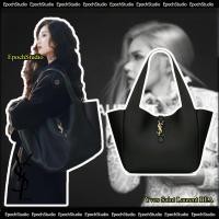 ราคา Yves Saint LaurentYSL BEA Soft Deer Leather Toteกระเป๋าโท้ทผู้หญิง (43954136381)