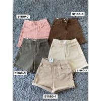 ราคา กางเกงขาสั้น ผ้ายืด เอวสูง เก็บหน้าท้อง (9252193613)