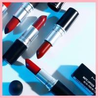 ราคา ฟิกเกอร์ ขายร้อน MAC MATTE SATIN LUSTRE AMPLIFIED CREME LIPSTICK 3g ลิป ลิปสติก ลิปกันน้ำ เครื่องส (28207179222)