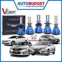 ราคา [HONDA] ไฟหน้ารถ LED *รับประกัน 1 ปี* ไฟหน้า LED ไฟ 6000K JAZZ CIVIC CITY Mentol หลอดไฟ LED (42078008327)