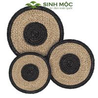 ราคา สิน มอค เสื่อกก เสื่อกกโต๊ะอาหาร ที่รองแก้ว ที่รองแก้ว ที่รองหม้อ - ม2005 (43867983529)