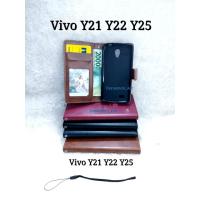 ราคา เคสฝาพับ Vivo Y21/Y22 - เคสกระเป๋าสตางค์หนัง (40355727637)