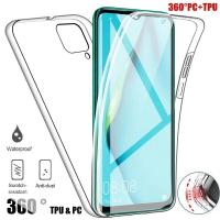 ราคา เคสใสเคสป้องกันสองด้าน สำหรับ ซัมซุง Samsung Galaxy A12 A41 A42 A71 S20 FE 5G เคสกันกระแทก 360 องศาเต็มป้องกัน เคสโปร่งใส เคสปก Case (8305342241)