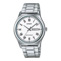 ราคา Casio Standard นาฬิกาข้อมือผู้ชาย สายสแตนเลส รุ่น MTP-V006,MTP-V006D,MTP-V006D-7B - สีเงิน (1335024104)