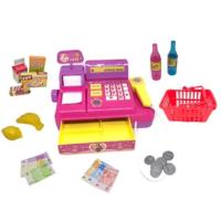 ราคา ชุดแคชเชียร์ เครื่องคิดเงิน ของเล่นแคชเชียร์ มีเสียง มีไฟ กดแล้วเปิดไเ้ (7735879339)