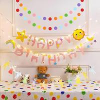 ราคา พร้อมส่ง ธงประดับตกแต่ง happybirthday ป้ายวันเกิด ป้าย ตกแต่ง hbd ธงประดับ Banner (28078399163)