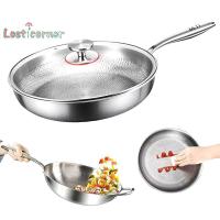ราคา [Lostcorner] Titanium Hammered Pan Pro พร้อมฝาปิดกระทะไทเทเนียมสําหรับทําอาหารทน Non Sti Titanium Nutri Pan สําหรับทําอาหาร [ใหม่] (43878322208)