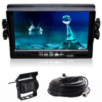 ราคา LED Reverse Camera 7" TFT LCD Monitor For Truck Bus Parking Assistance Monitors S DC 9V-35V Car Mon (54655674007)