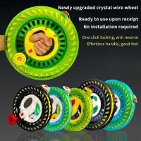 ราคา 1ชิ้นที่จับกลางแจ้งสีน้ำเงินสำหรับว่าวรวม100-400เมตรรอกหมุนวงล้อไฟเครื่องมือสายเชือกบิด (57805617664)