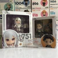 ราคา (ส่งฟรีEMS) Nendoroid 751 Emilia + 1251 Subaru Natsuki (15213136593)