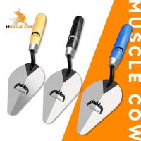 ราคา MUSCLE COW เกียงสามเหลี่ยมเหล็ก 6" เกียงก่อ เกียงก่ออิฐ เกียงเหล็ก เกียงแหลม เกียงสามเหลี่ยม เกียง (29385599440)