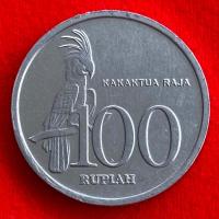 ราคา เหรียญอินโดนีเซีย​​ Indonesia 100 rupiah ปี 1999 เหรียญต่างประเทศ (22850128948)