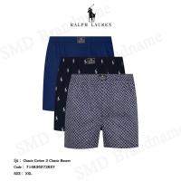 ราคา Polo Ralph Lauren กางเกงขาสั้นผู้ชาย รุ่น Classic Cotton 3 Classic Boxers Code: 714830273027 (41357776514)
