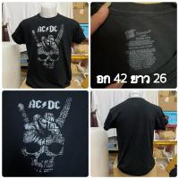ราคา เสื้อยืดมือสอง USA วง AC DC (25876639651)