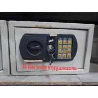 ราคา ตู้เซฟ ตู้นิรภัย ยี่ห้อ Sure มือสองสภาพดี ใช้ได้ปกติ ทั้ง ระบบจิ้มรหัส และ ระบบกุญแจ ซื้อโฮมโปร 1,390 (ไม่มีฝาครอบกุญแจ) (16267631640)