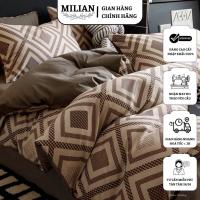 ราคา (HM02) ชุดผ้าปูที่นอน Cotton living 100% ลาย vitage วัสดุ Cotton 100% ดูดซับเหงื่อ (44070682397)