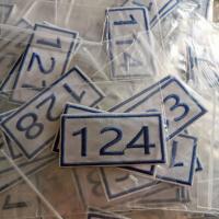 ราคา ป้ายชื่อป้ายรหัสเสื้อผ้า การปักที่กำหนดเอง - ป้ายโลโก้บริษัท ป้ายเมจิก (28337287555)