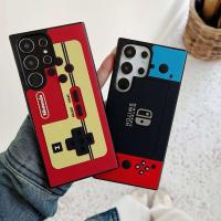 ราคา ใหม่ 3D กรณี S25 Ultra Plus นูน Nintendo Switch Niteno Gameboy Advance จอยสติ๊ก Playstation Super Cool ปลอก Samsung Galaxy S24 S24Plus s24Ultra S23 S23Plus S23Ultra S24 Plus Ultra S22 Plus Ultra S22 U