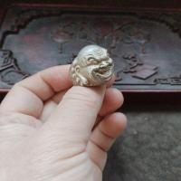 ราคา คอลเลกชันโบราณไหลย้อนกลับเก่าเยื่อกระดาษเก่าเก่าเงิน ไมตรียา พระพุทธรูปแหวนแหวนเงินทิเบตหัวเราะพระพุทธรูปสดแหวนแหวน ฯลฯ1.20 (46404976976)
