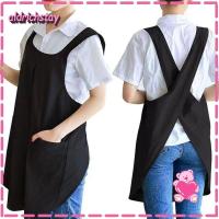 ราคา ภายนอก ผ้ากันเปื้อนข้ามกลับ,สีทึบผ้าฝ้ายผ้าลินินอบผ้ากันเปื้อนทําอาหาร,สร้างสรรค์แขนกุดระบายอากาศเสื้อผ้าทํางานงานบ้าน (44302525868)