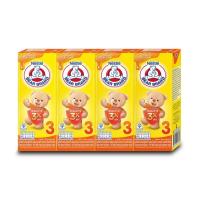 ราคา นมหมี(แพ็ค)นมกล่องตราหมี สูตร 3 นมหมีน้ำผึ้ง (ตราหมี พรีไบโอพลัสดีเอชเอ)1 แพ็คx4 กล่อง นมรสน้ำผึ้ง นมกล่องเด็ก (25235389247)
