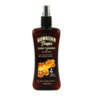 ราคา Hawaiian tropic dark tanning oil SPF 4 (240ml) (928492751)