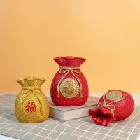 ราคา ผู้ใหญ่กระปุกออมสินเหรียญธนาคารเครื่องประดับเงินเงินกระเป๋ากระปุกออมสินโชคดีกระเป๋ากระปุกออมสินเรซิ่นขนาดเล็กขนาดประหยัดข (42226823097)