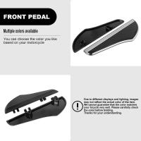 ราคา For HARLEY-DAVIDSON GLIDE ROAD KING FATBOY CNC Aluminum Motorcycle Pedal Floorboard Male Mount-Styl (53402570101)