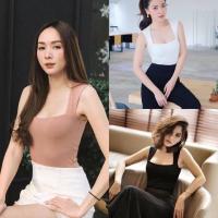 ราคา เสื้อกล้ามคอเหลี่ยม #เสื้อยืดแขนกุด (7206934889)