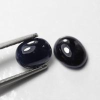 ราคา 2.75 ct พลอยแท้ ไพลิน เผาใหม่ (Heated Blue Sapphire) ทรงไข่หลังเบี้ย (18287045270)