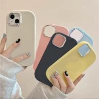 ราคา 2 In 1 Soft Liquid ซิลิโคนกรณี Motorola MOTO E13 E20 E22 E32 E30 E40 Edge 20 30 40 Neo E7 Plus ปลอกกันกระแทกนุ่มฝาครอบโทรศัพท์โทรศัพท์มือถือ Protector อุปกรณ์เสริม (28612108819)