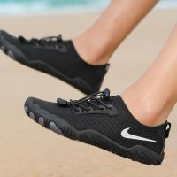 ราคา รองเท้าลุยน้ำแบบ Unisex รองเท้ายางชายหาดกันลื่น รองเท้าลุยน้ำสำหรับว่ายน้ำ เดินป่า ริมทะเล NK1006 (25582445057)