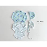 ราคา NT Baby-155 (สินค้าพร้อมส่ง) ชุดว่ายน้ำเด็กแขนยาวลายฉลาม ชุดว่ายน้ำเด็กแขนยาวลายหัวใจ สำหรับเด็กผู้ชาย+เด็กผู้หญิง (40214351749)